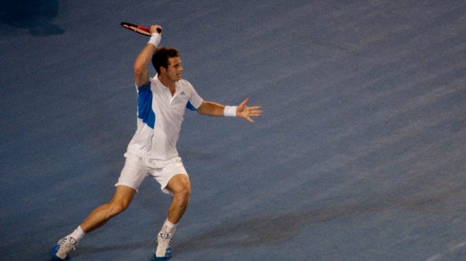 Murray won his opener at the Battle of the Brits Murray won his opener at the Battle of the Brits