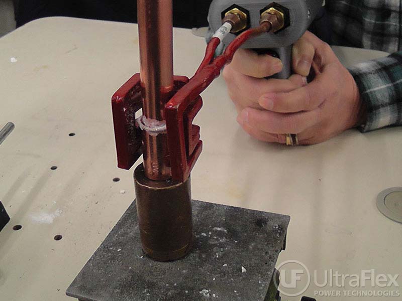 Handheld Brazing of Copper Tubing and Fitting UltraFlex Power