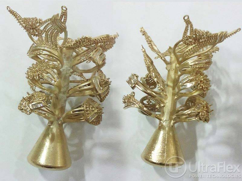 Casting Gold with Precious Stones in Place UltraFlex Power