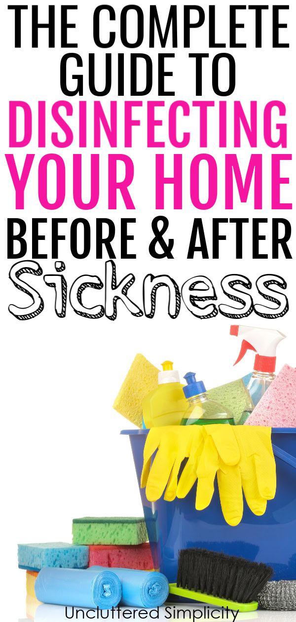 how to disinfect and sanitize your home