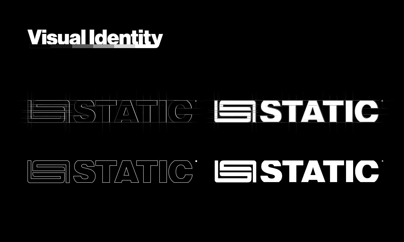 static studio logo and identity sketches