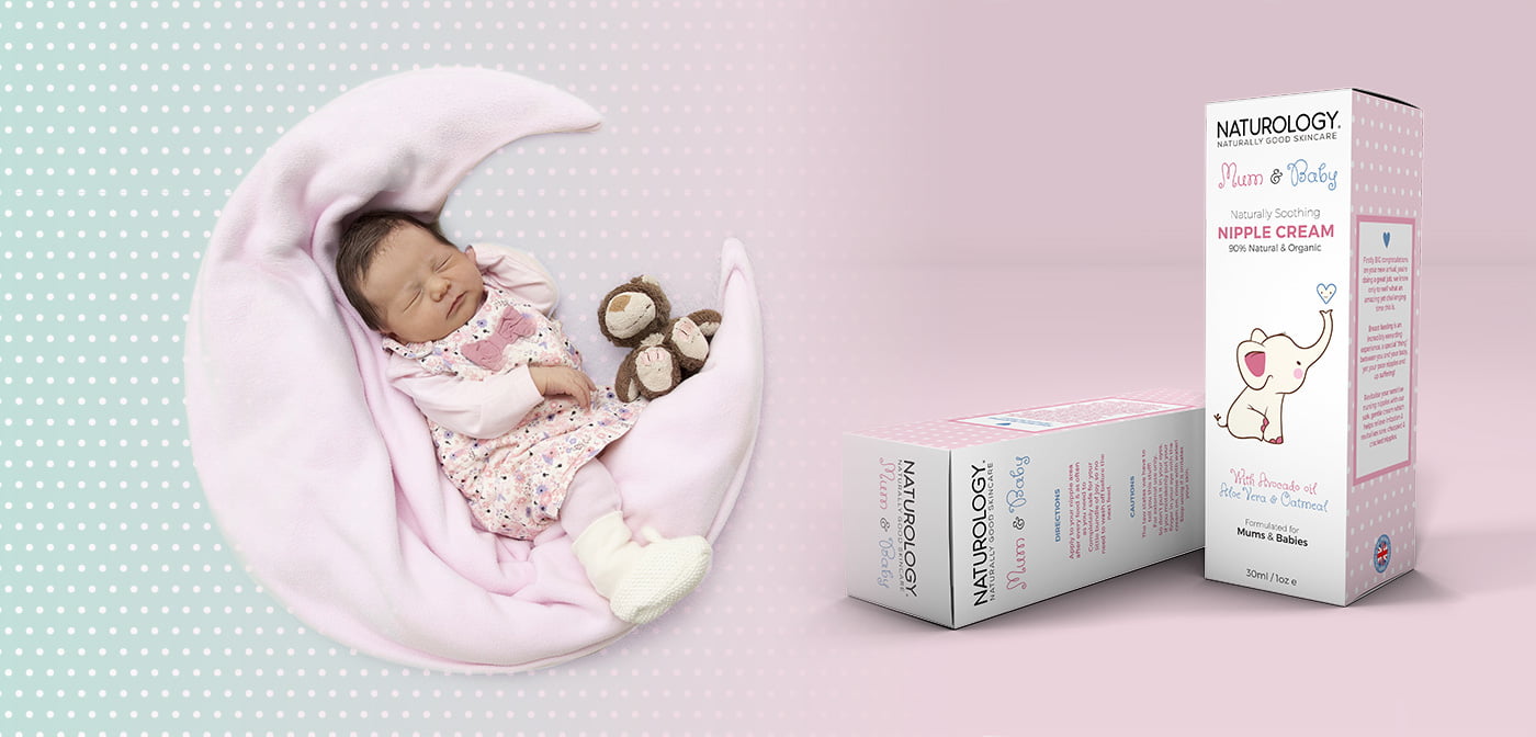 mom and baby packaging designed by vandalia studio