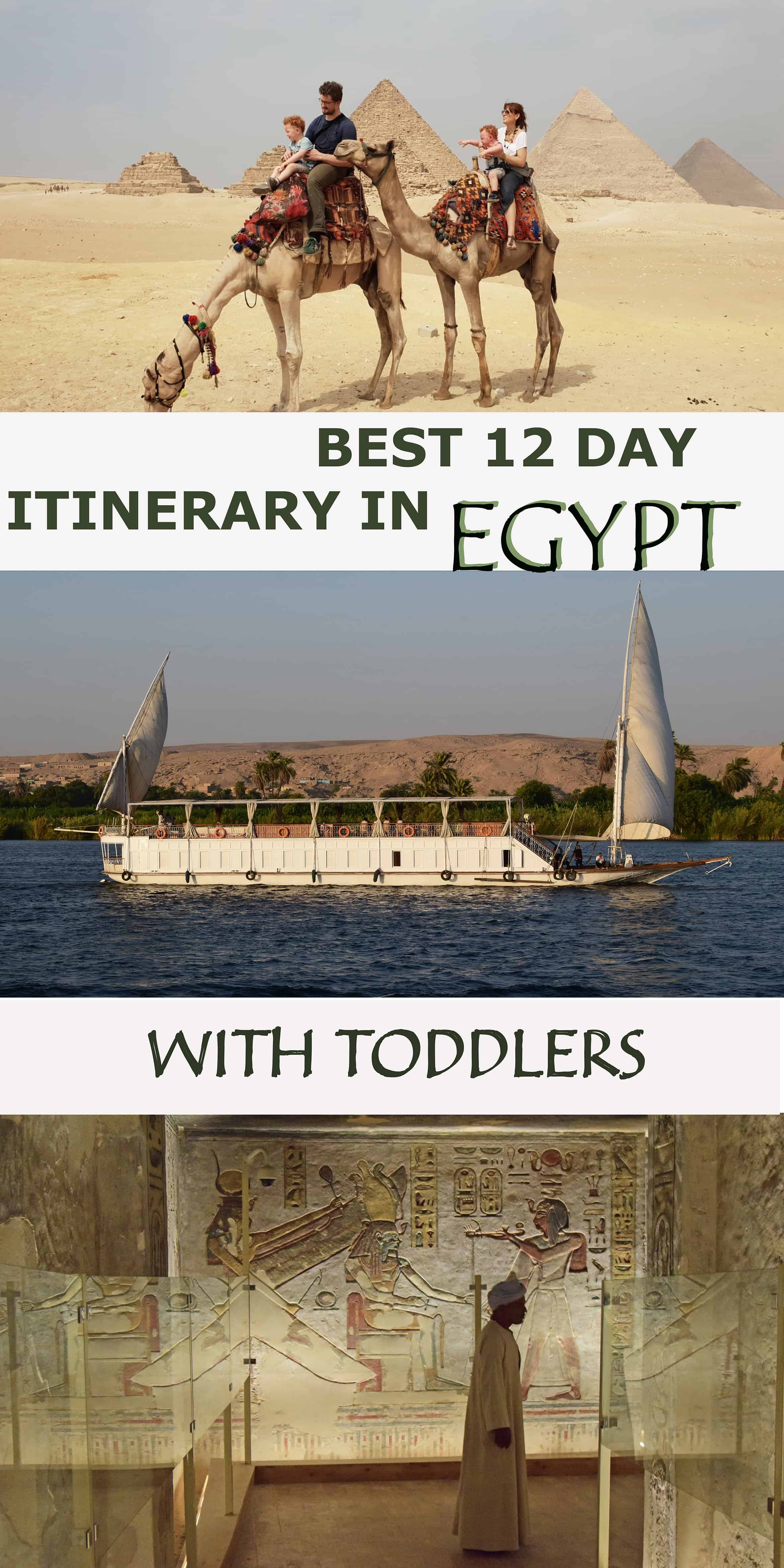 BEST 12 DAY ITINERARY IN EGYPT WITH TODDLERS