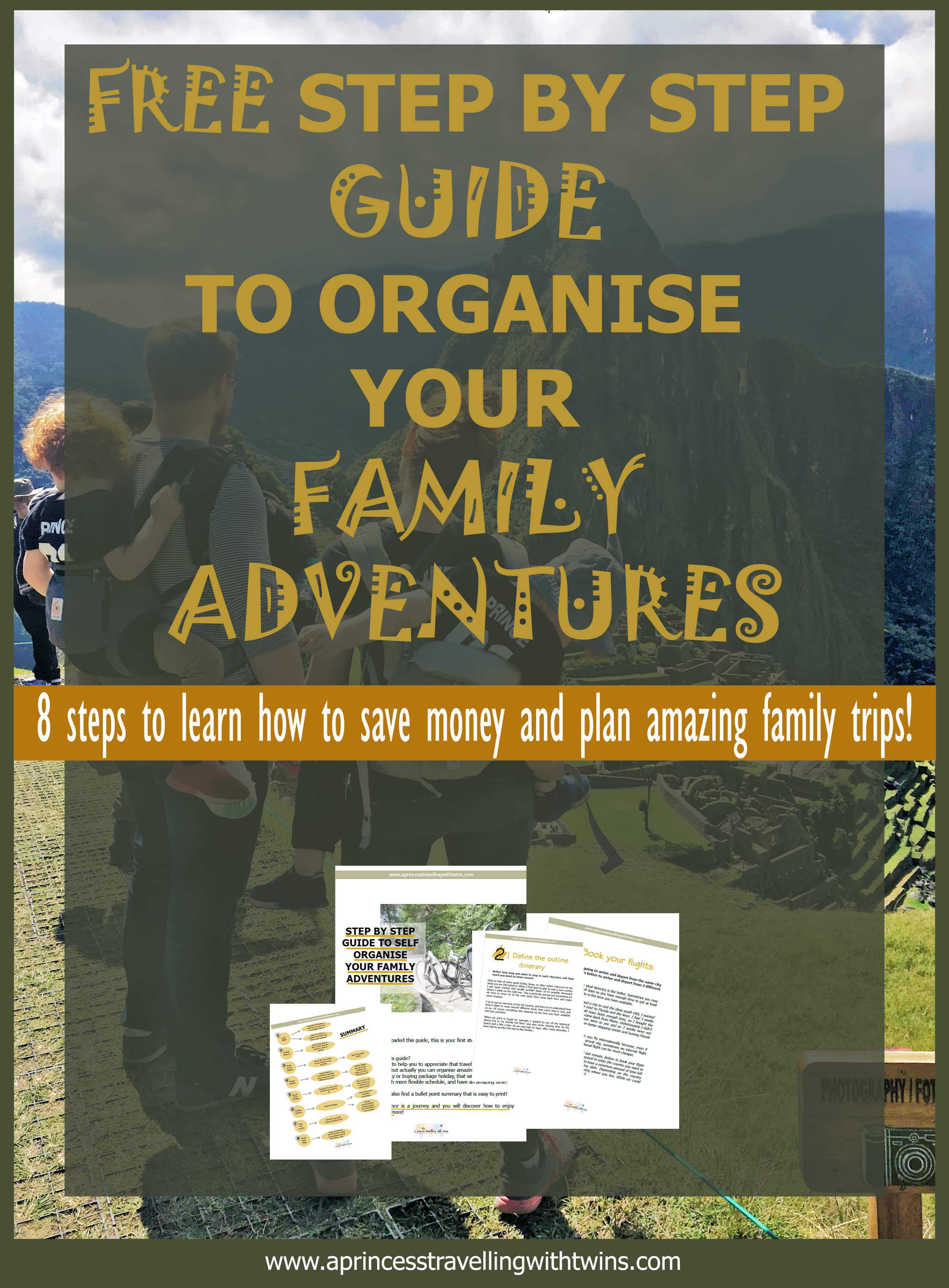 Travelling with small kids is not just possible but actually you can organise amazing trips, without the help of travel agency or buying package holiday, you can save money and have even more fun. Everybody ask me how we do so I put together a guide with all steps I always follow to plan our adventures! #freeguidetotravel #learntotravel #howtotravel #resourcestotravel