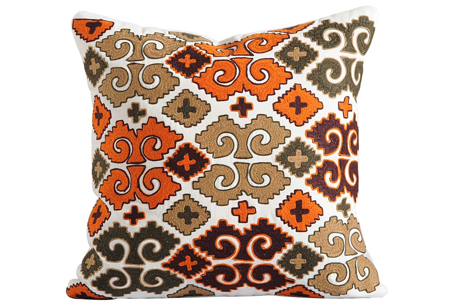 Beige Color Cushion - Bellagio Home