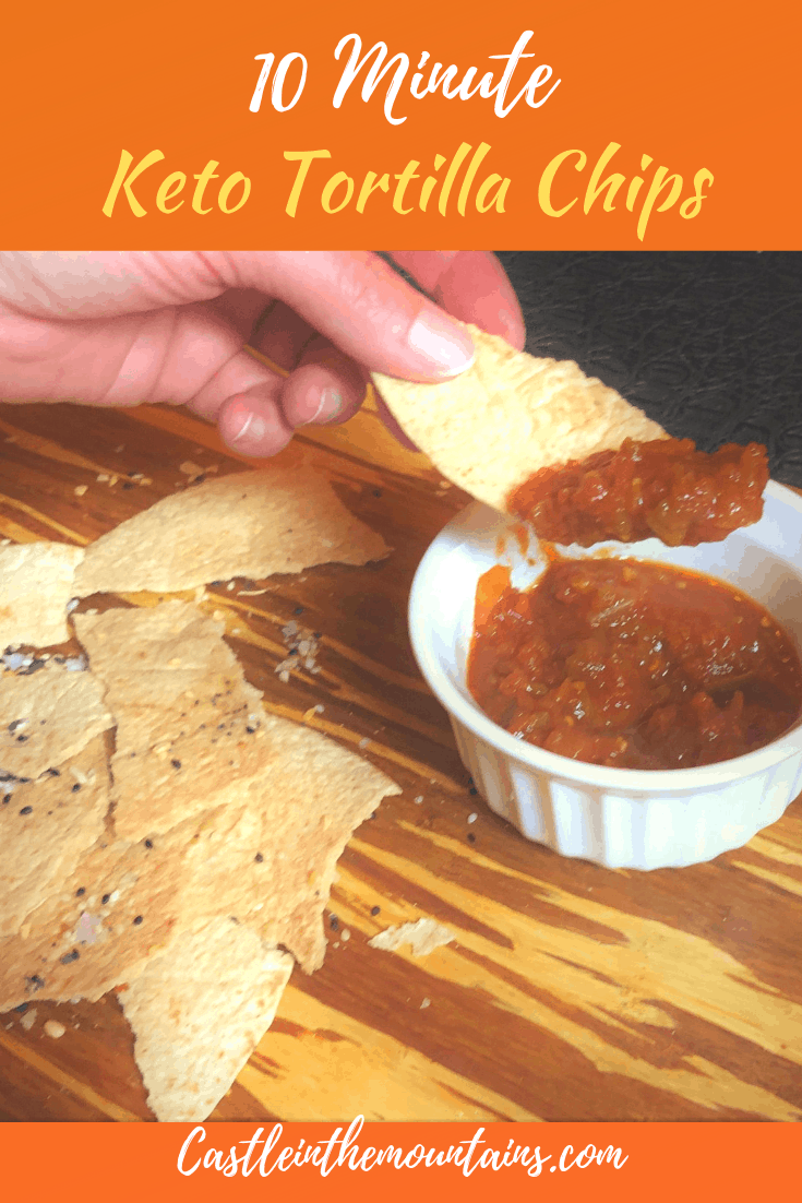 Guilt-free Low Carb Tortilla Chips - How to make Keto Tortilla Chips