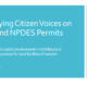 WEBINAR PRESENTATION – Participation in Maryland’s NPDES Process