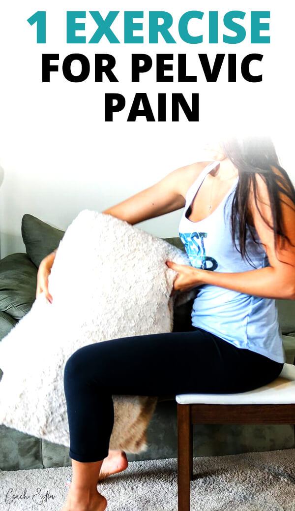 Single Best Exercise To Fix Pelvic Pain - Coach Sofia Fitness