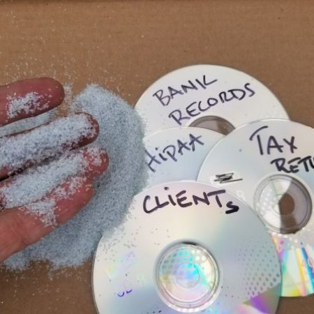 NSA-Level-CD-DVD-Shredding NSA Requires 2mm for destruction of CDs, DoD Common access Cards CAC