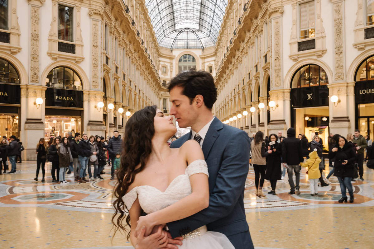 Trash the dress: day after in Milan - Giuseppe Torretta
