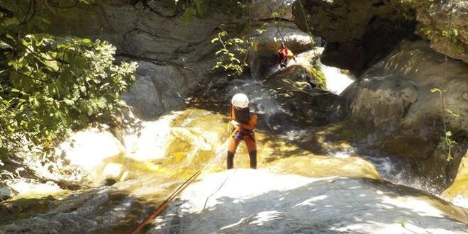 barranquismo en Sierra de las Nieves Organizada por Turiactivo