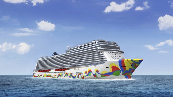iu-3 Die Norwegian Encore. Grafik: Norwegian Cruise Line