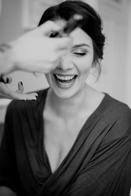 getting ready hochzeit braut schminken
