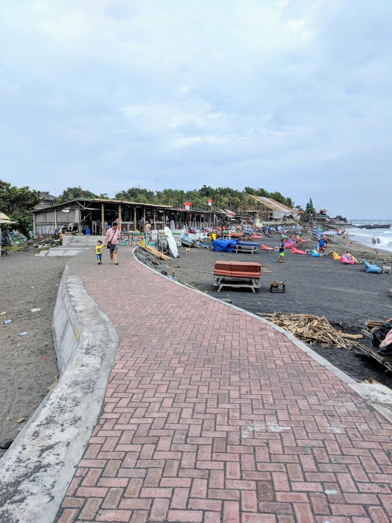 Pererenan Beach to Echo Beach – bridge completed, Ohana Retreat Bali