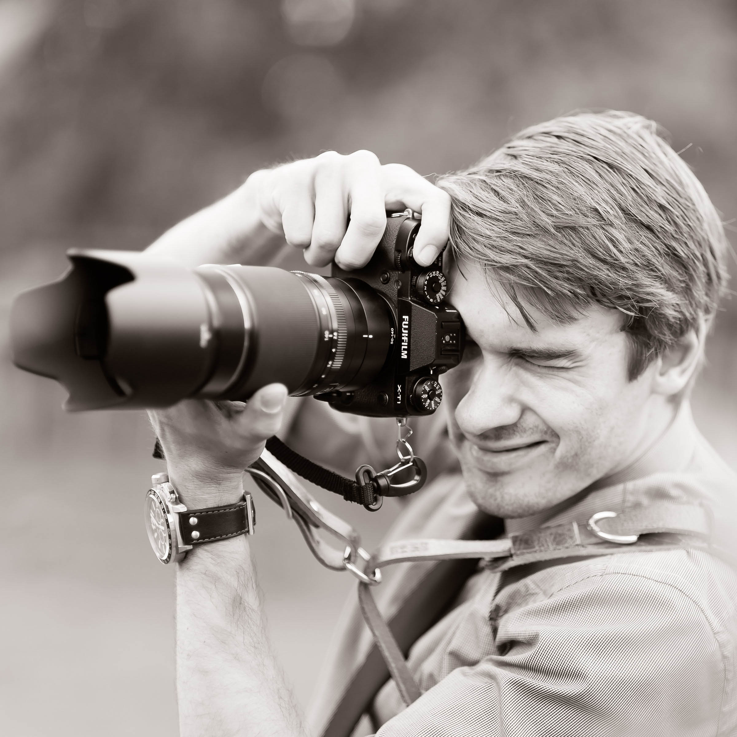 Jan Becker fotografiert mit Fujifilm X-T1