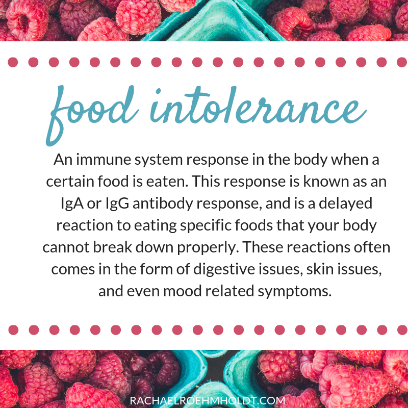 Define Food Intolerance