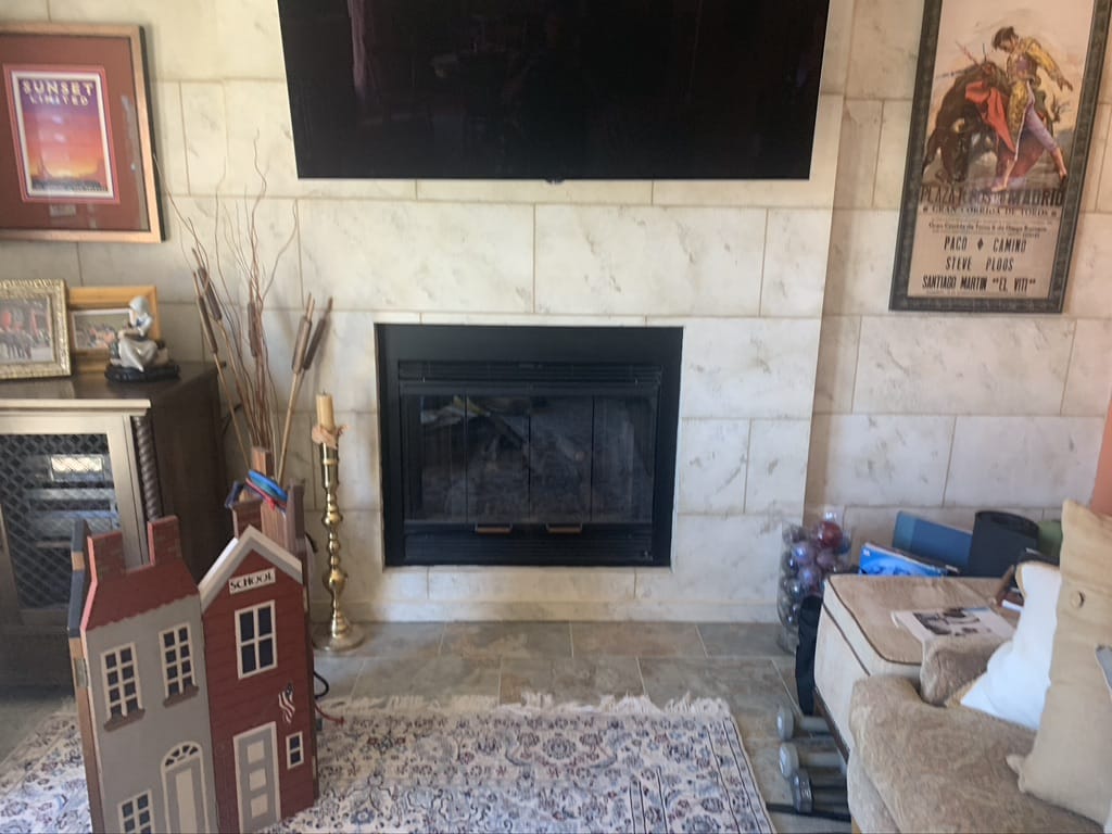 Sootmaster Hattiesburg Fireplace inspection on firebox