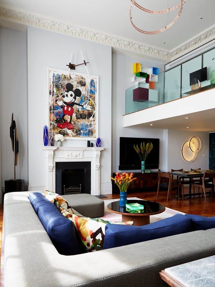 Mickey Mouse Theme Living Room Interior #9318 | House Decoration Ideas