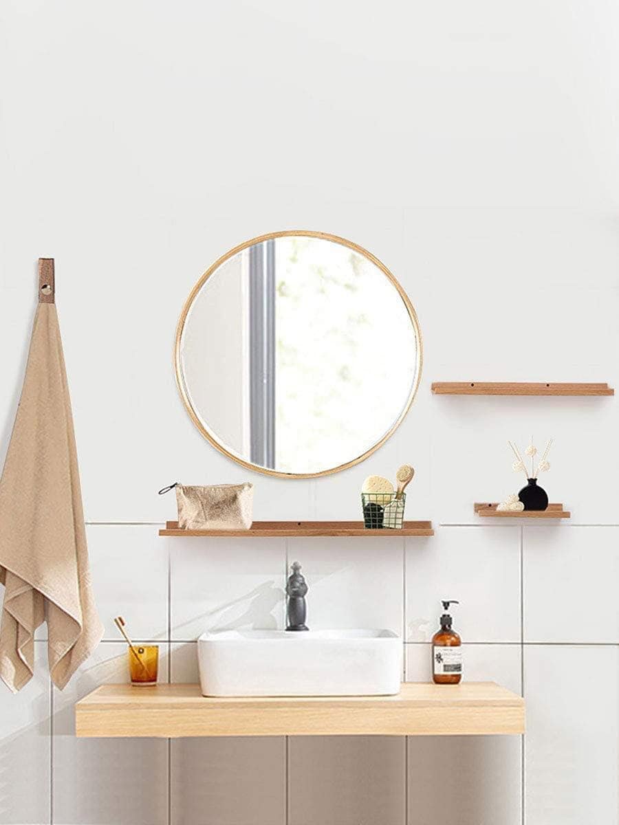 Image Gallery of Round Bathroom Wall Mirrors (View 14 of 15 Photos)