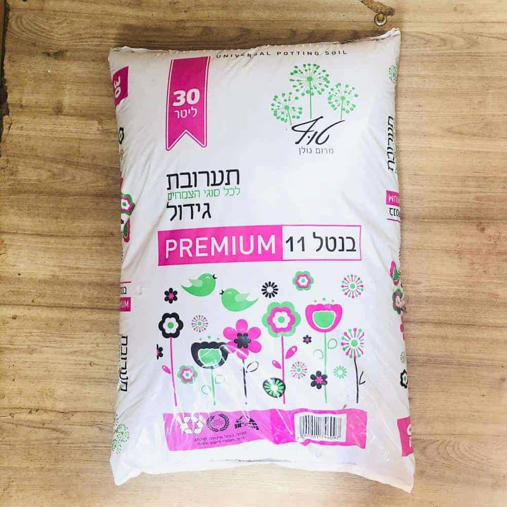 תערובת שתילה (אדמה) - 30 ליטר