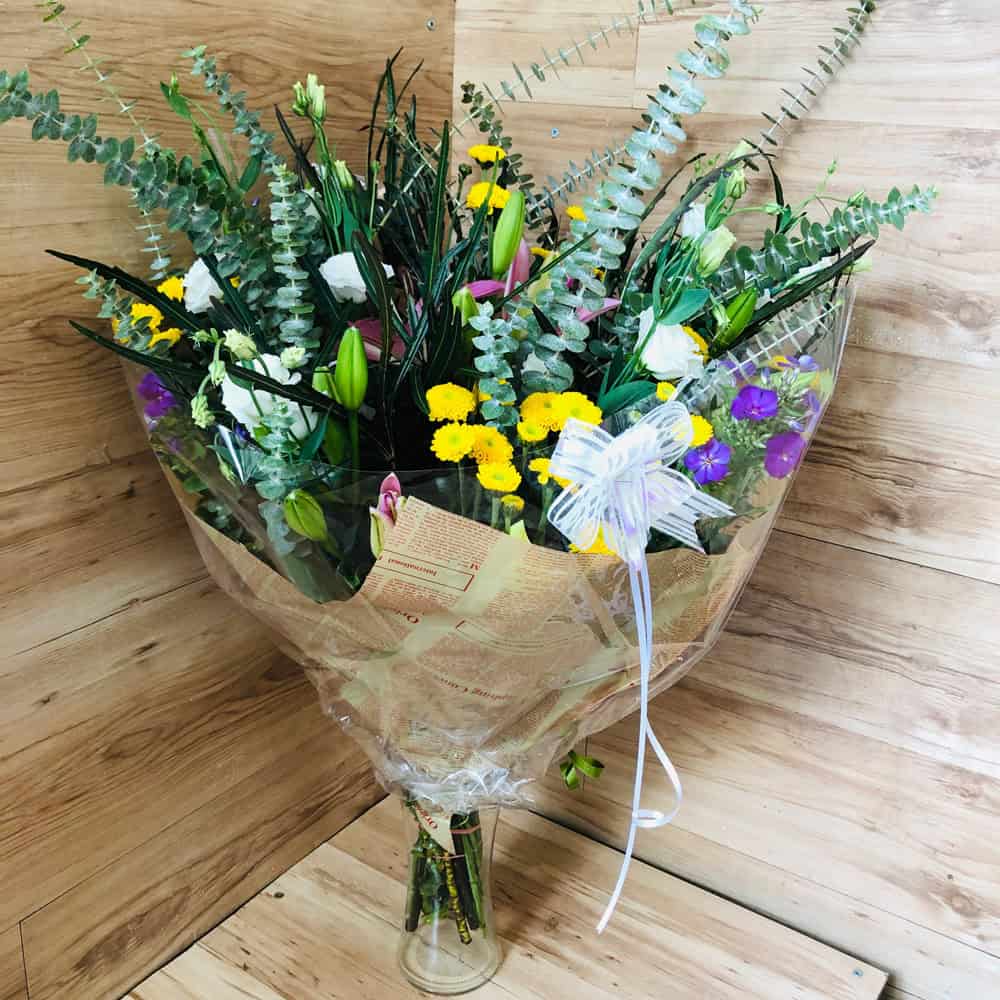 זר פרחים - "זה שמשאיר רושם"