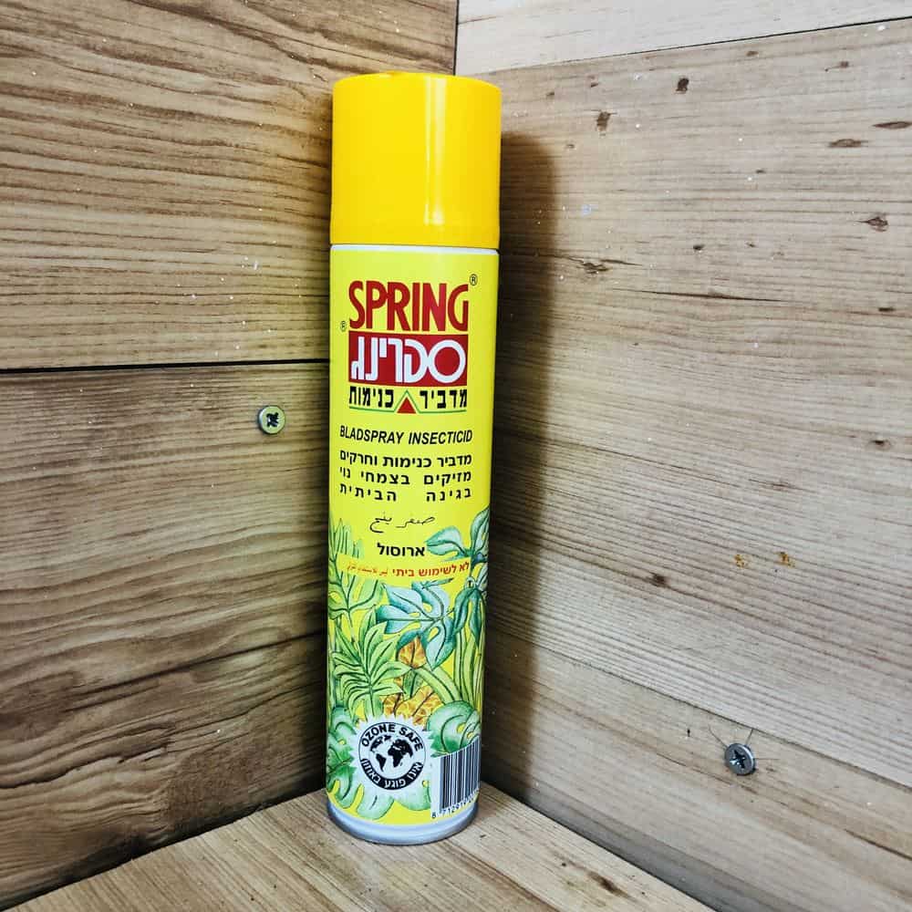 ספרינג מדביר כנימות וחרקים מזיקים