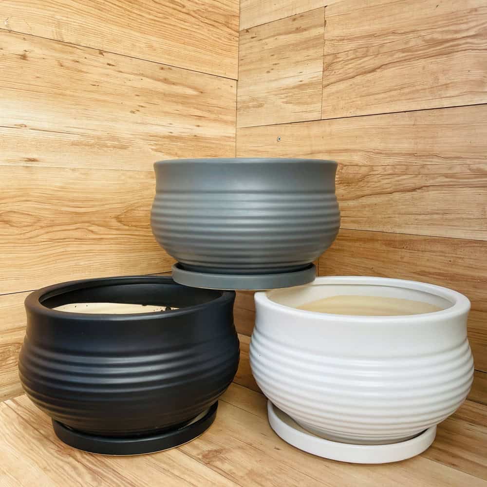 קערת פסים דקורטיבית - קוטר 33 ס"מ