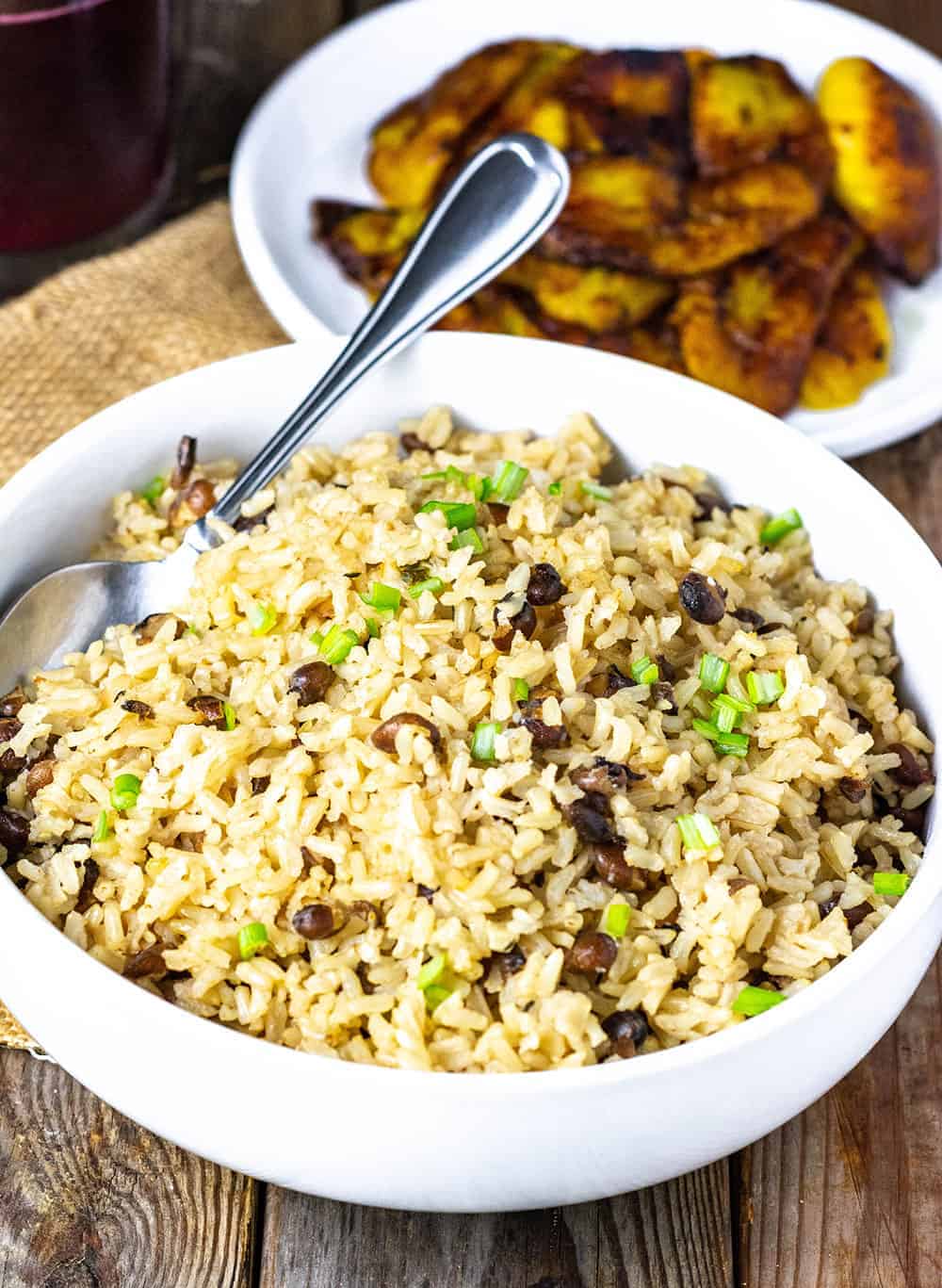 Jamaican Rice And Pigeon Peas - Healthier Steps