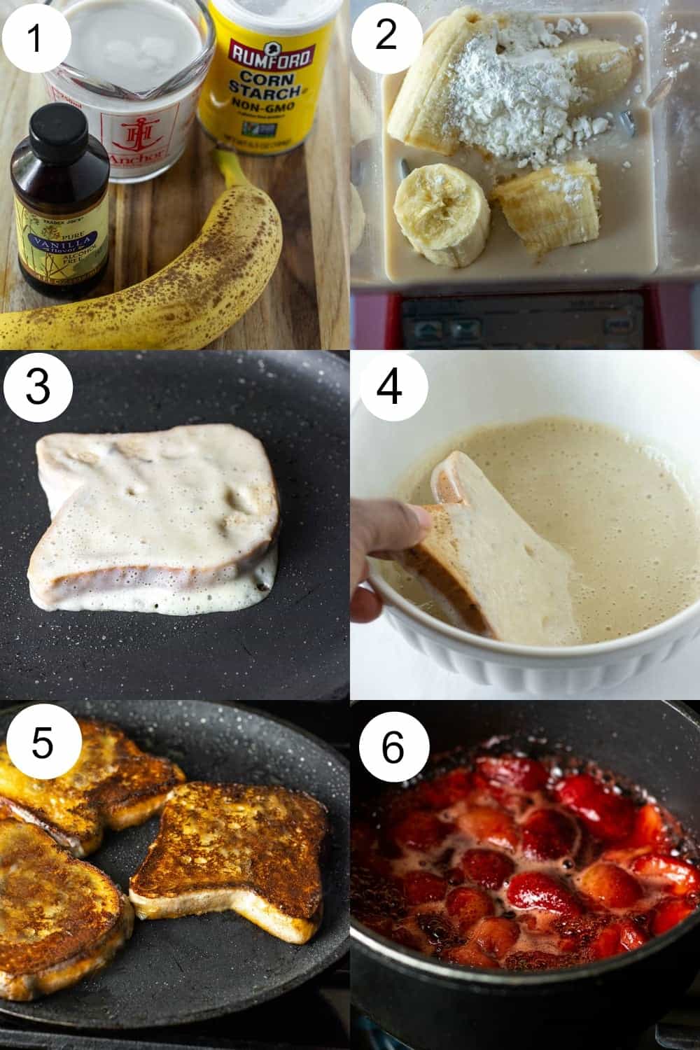 Vegan French Toast Healthier Steps