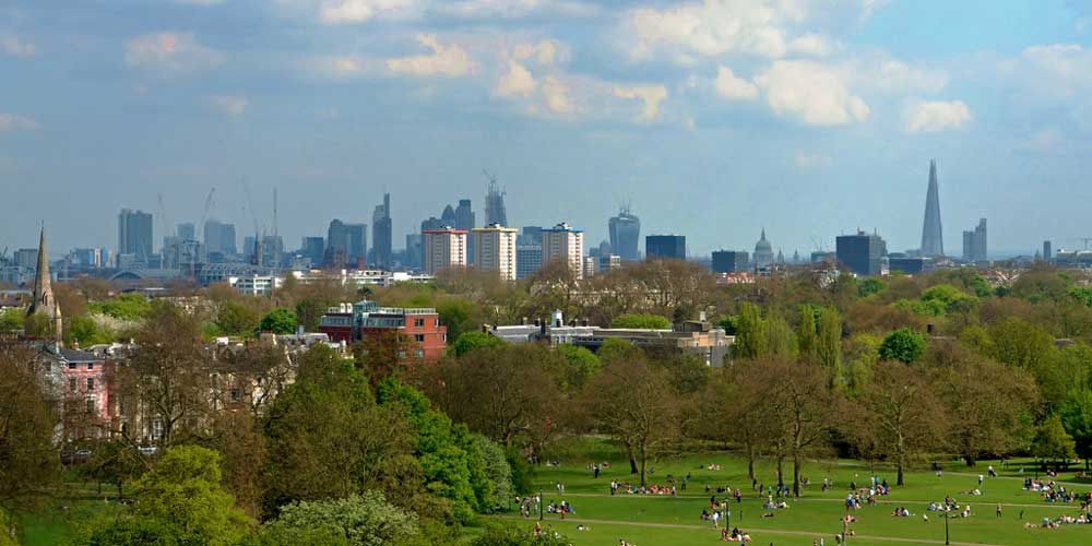 London from Primrose Hill