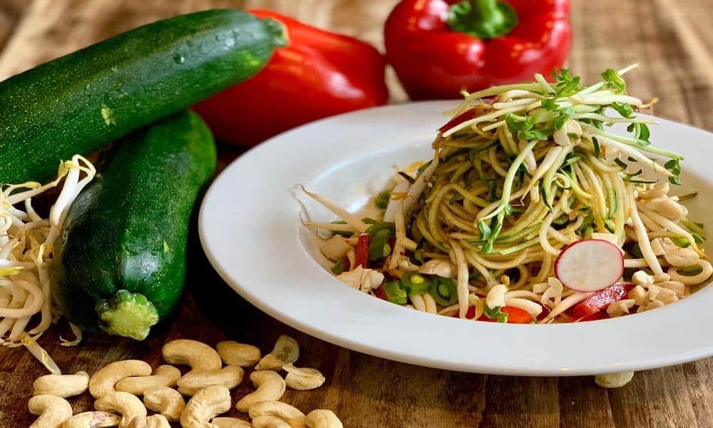 the living cafe vegan food