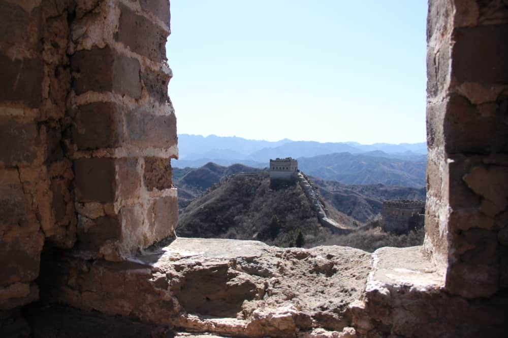 Chinese Great Wall trekking