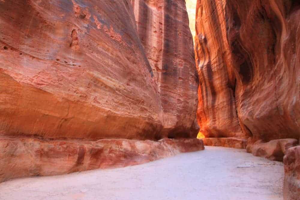 Jordan interesting facts: The entrance to Petra is narrow