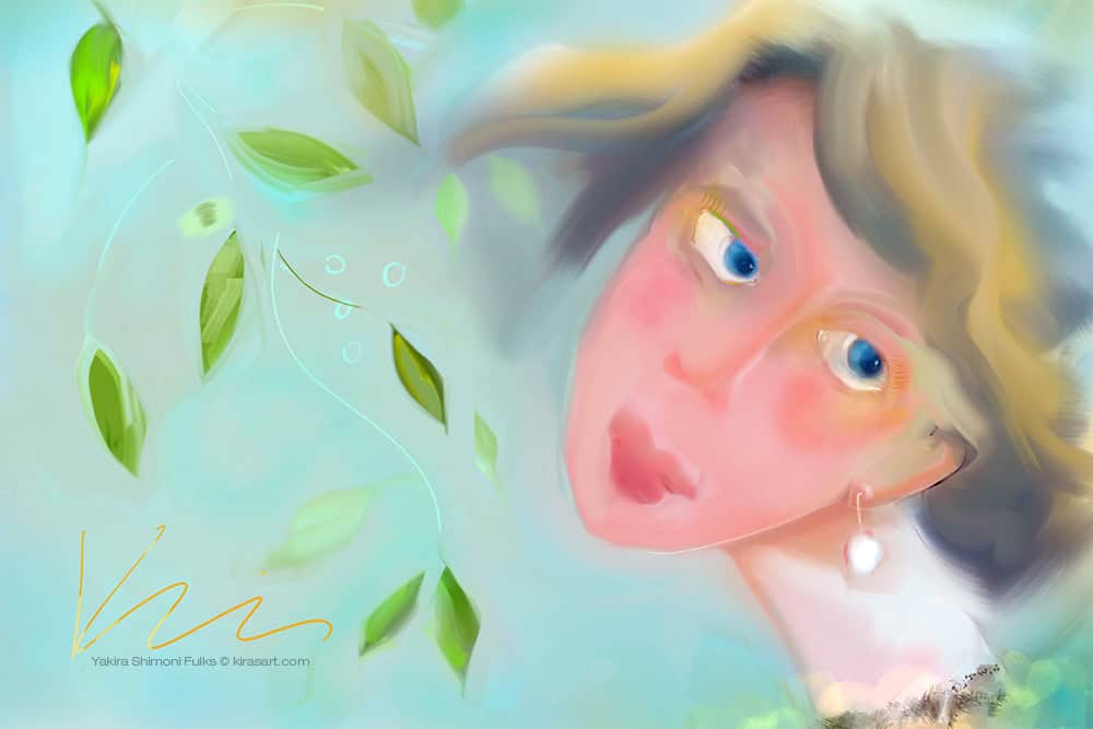 Startled girl ©Yakira Shimoni Fulks