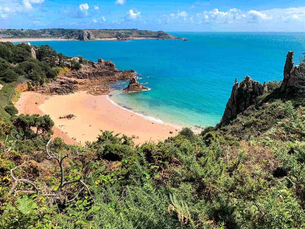 best beaches in jersey Channel Islands