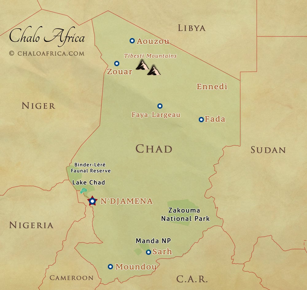 Chad Map