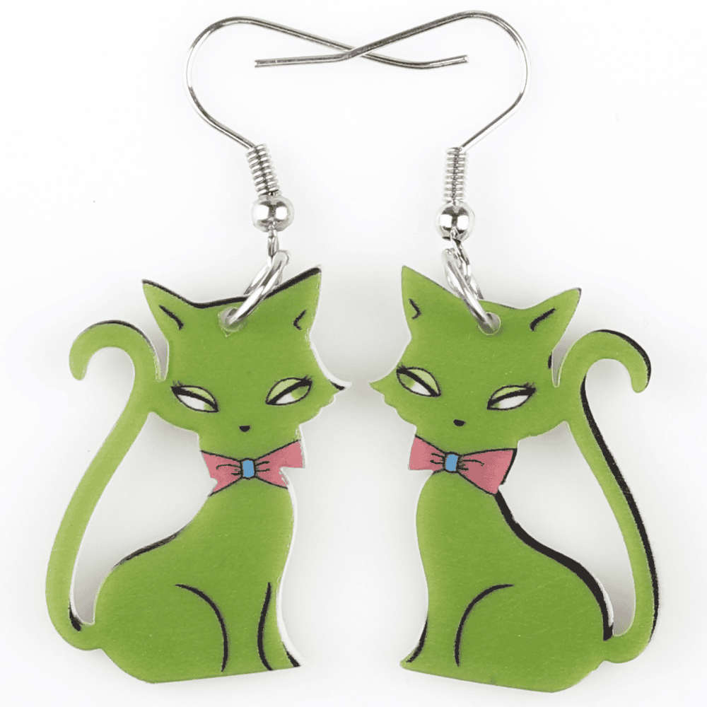 cat earrings