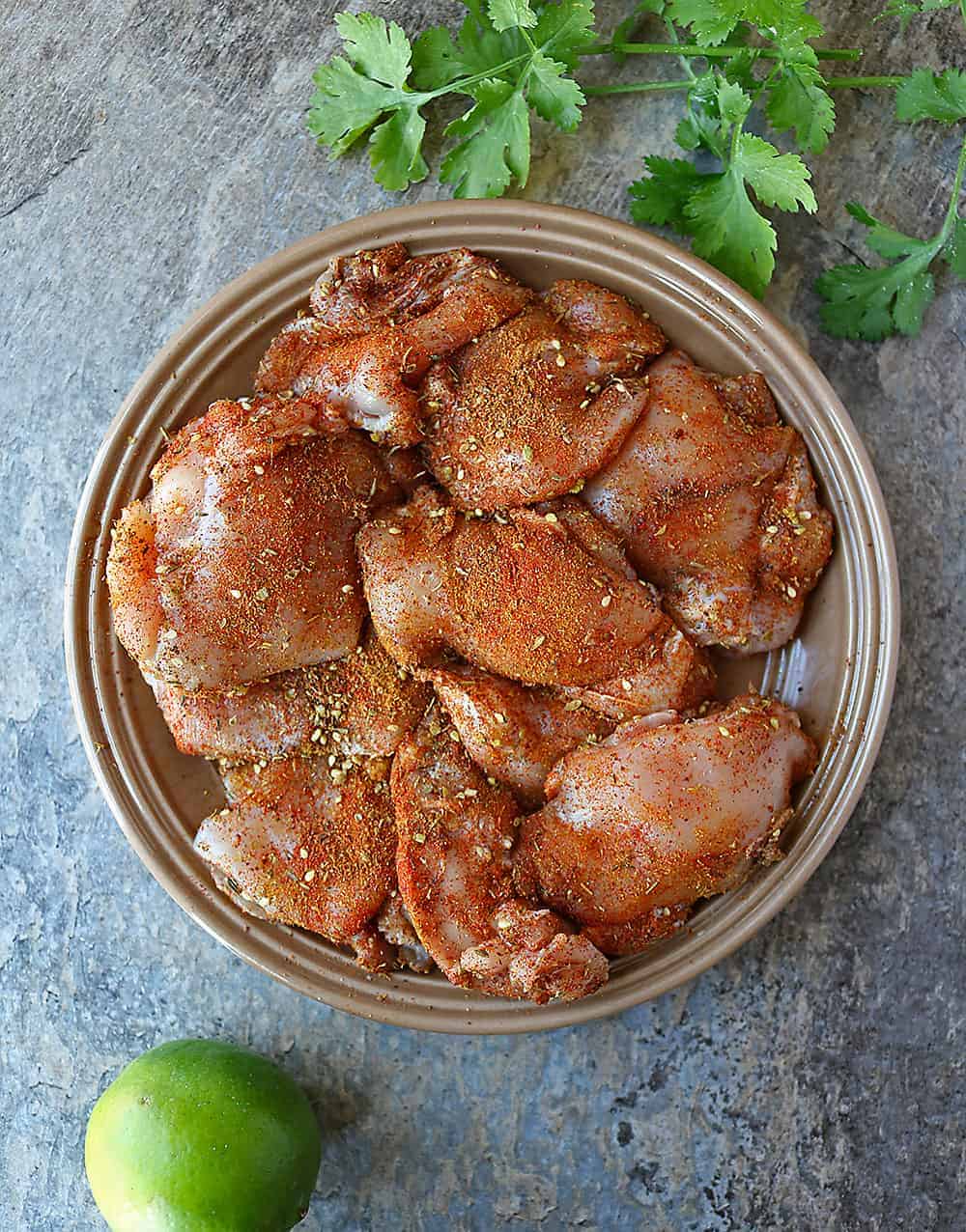 Preparing Easy delicious Za'atar Ras-el-hanout Chicken Spinach Dinner