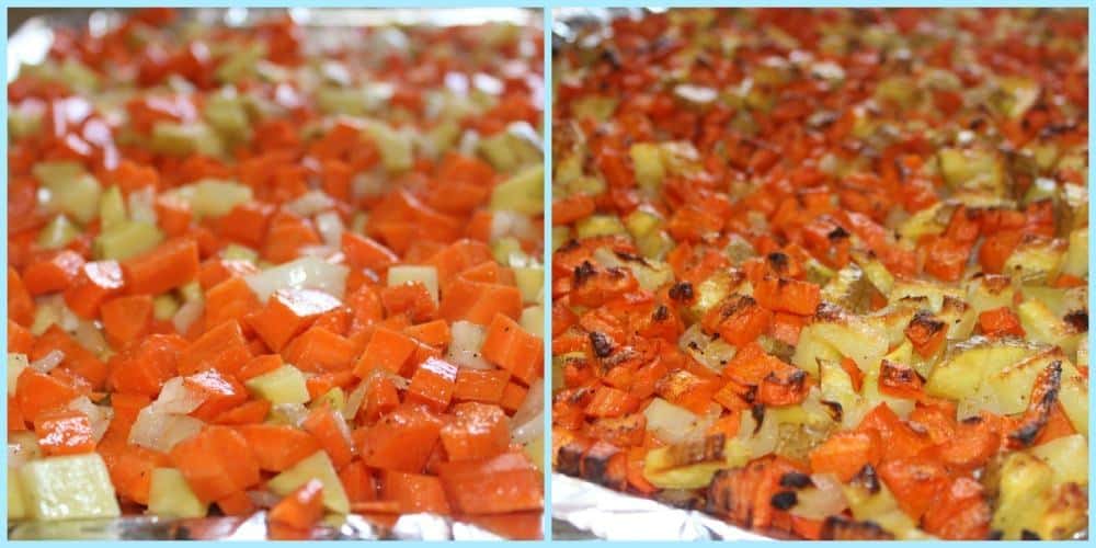 roasted carrots collage ~ Syrup and Biscuits