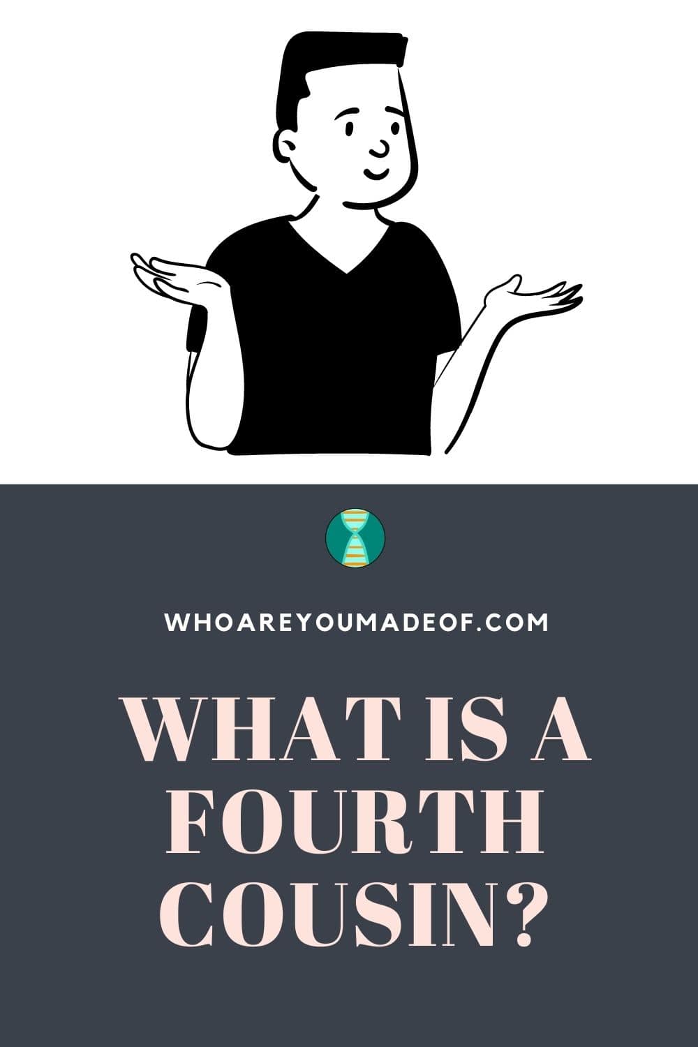 What is a Fourth Cousin Pinterest Image