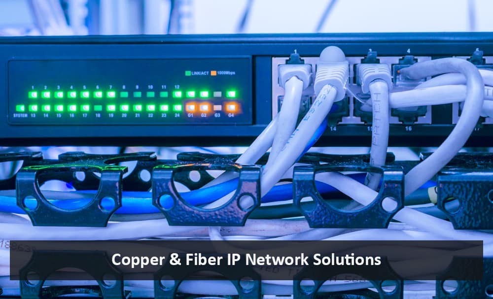 Copper and Fiber IP Network Solutions