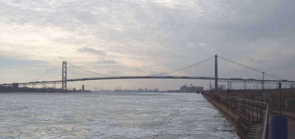Ambassador Bridge. Photo: Flibirigit, CC BY 2.0