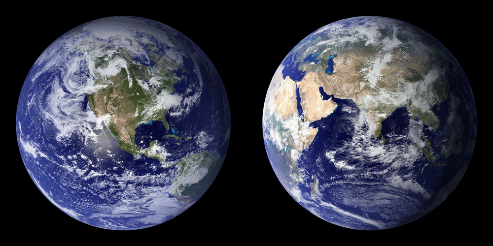 High-resolution global composites of Moderate Resolution Imaging Spectroradiometer (MODIS) data. Source: NASA.