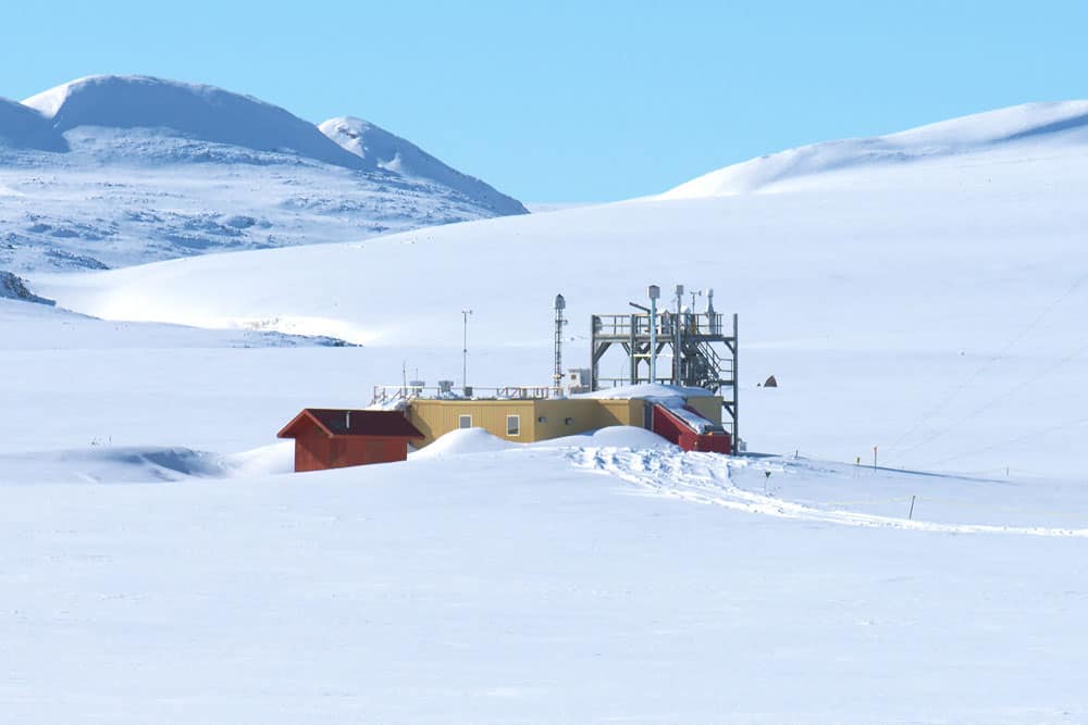The Dr. Neil Trivett Global Atmosphere Watch Observatory in Alert, Canada. Image: Dansk59, CC BY-SA 4.0