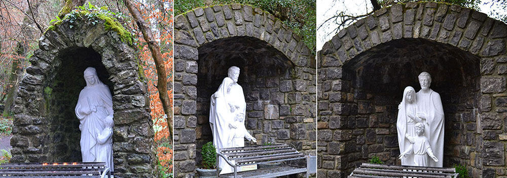 Various Holy Shrines around the Tobernalt Holy Well Site - The Irish Place