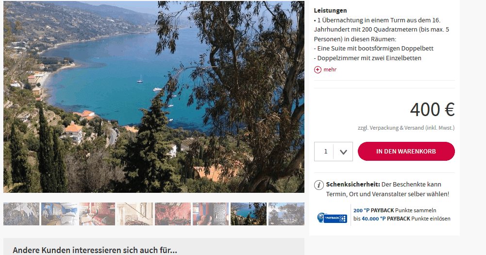 Screenshot Deal Imperia Ligurien - Turm aus dem 16 Jahrhundert nur 200,00€ die Nacht Screenshot Deal Imperia Ligurien - Turm aus dem 16 Jahrhundert nur 200,00€ die Nacht