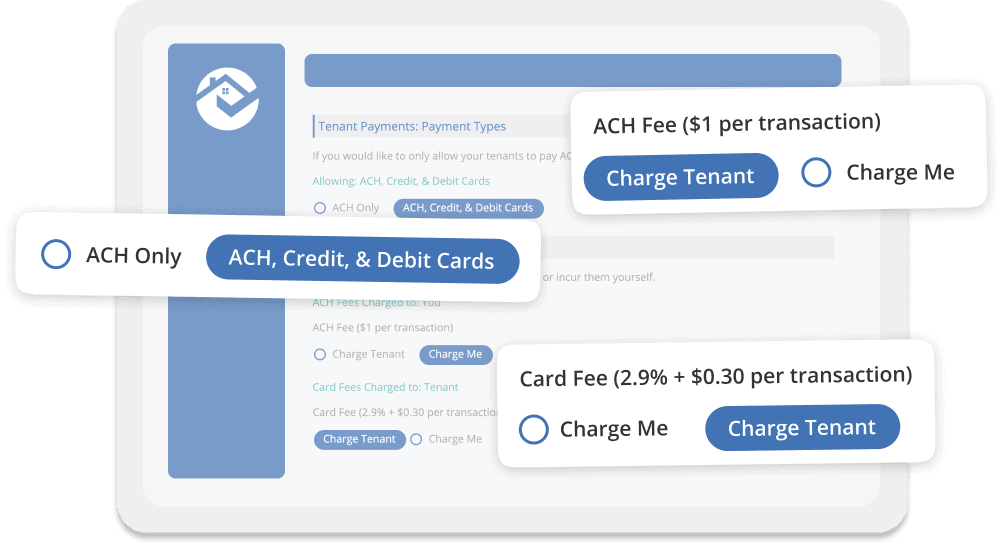 Accept credit, debit, ACH or ACH-only payments