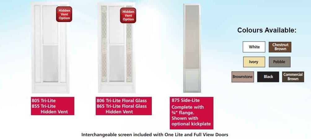 Bradford Series 2 Storm Doors Bradford Series 2 Storm Doors