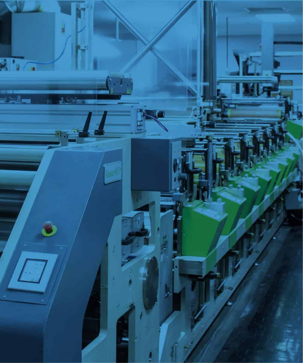Gidue digital flexographic press at Traco Packaging