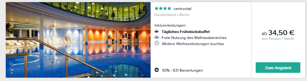 Screenshot Wellnessurlaub in Deutschland ab 34,50€ - Seele baumeln lassen Screenshot Wellnessurlaub in Deutschland ab 34,50€ - Seele baumeln lassen